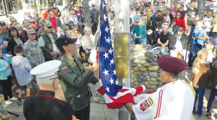 Honor veterans at Nov. 11 downtown ceremony