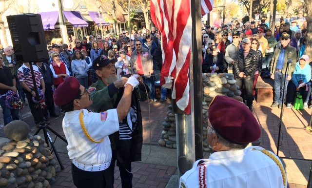 Community thanks veterans