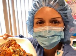 Pizzeria donates to first responders