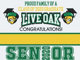 Boosters sell yard signs for graduates