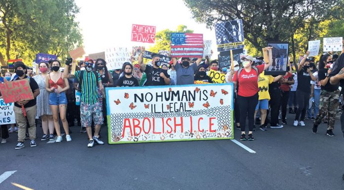 Protesters take over Morgan Hill streets