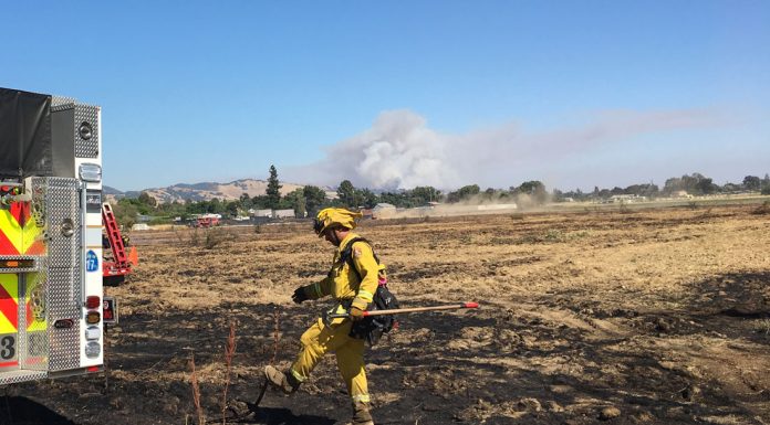 20 acres burn on Fisher Avenue