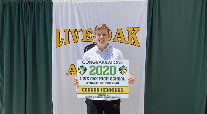 Gomez, Hennings earn Live Oak Athlete of the Year honors