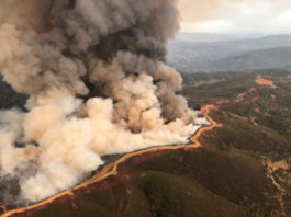 White House extends FEMA aid to Santa Clara Co. Henry W. Coe State Park, shows a dramatic view of control burns set on the west side of a dozer line