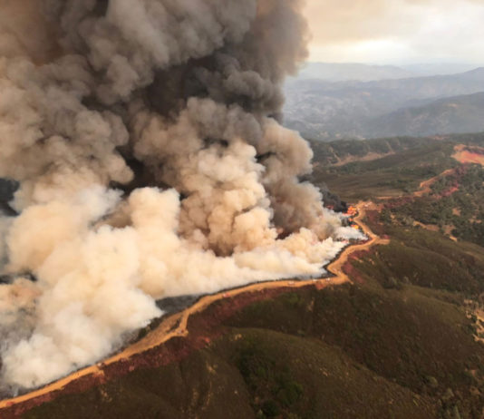 White House extends FEMA aid to Santa Clara Co. Henry W. Coe State Park, shows a dramatic view of control burns set on the west side of a dozer line