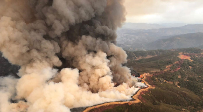 White House extends FEMA aid to Santa Clara Co. Henry W. Coe State Park, shows a dramatic view of control burns set on the west side of a dozer line