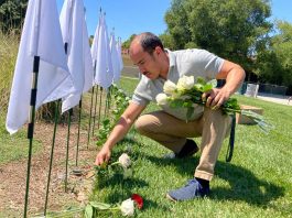 ‘White Flag’ display a tribute to 58 locals who died of Covid