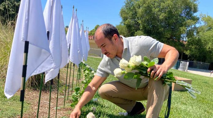 ‘White Flag’ display a tribute to 58 locals who died of Covid