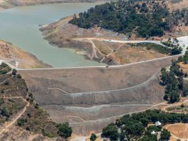 Officials break ground at Anderson Dam