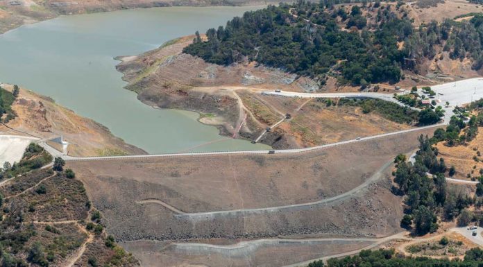 Officials break ground at Anderson Dam