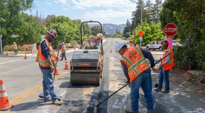 Roadwork season underway in Morgan Hill