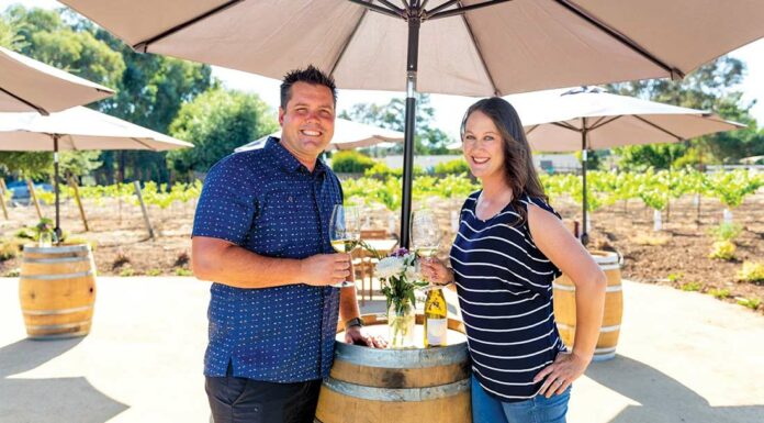 Calerrain expands hospitality calerrain geoff mace chantelle mace vineyards winery