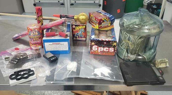 Police: Morgan Hill man arrested for fireworks, narcotics