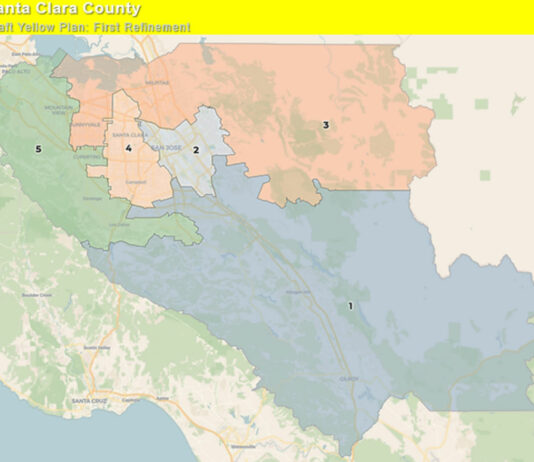 Politicos attack Santa Clara County redistricting map