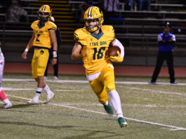 Live Oak football team marches all over Saints