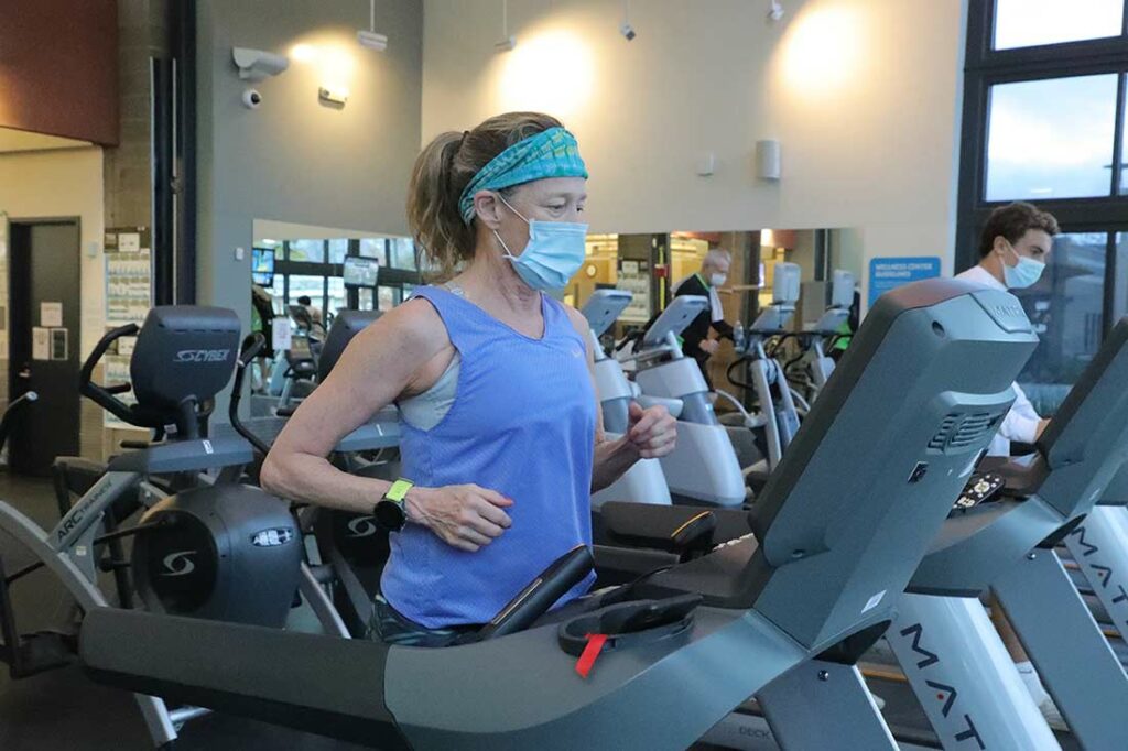 Jennifer Hollinbaugh Centennial Recreation Center Treadmill Workout