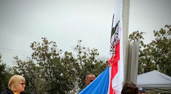 Morgan Hill raises flag ‘in support of Ukraine’