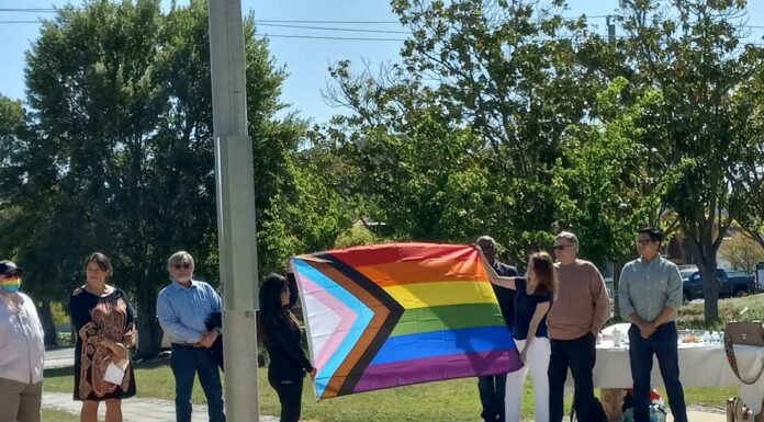 Morgan Hill raises flag for Pride Month