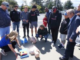 Foundation donates life-saving AED to Morgan Hill soccer complex