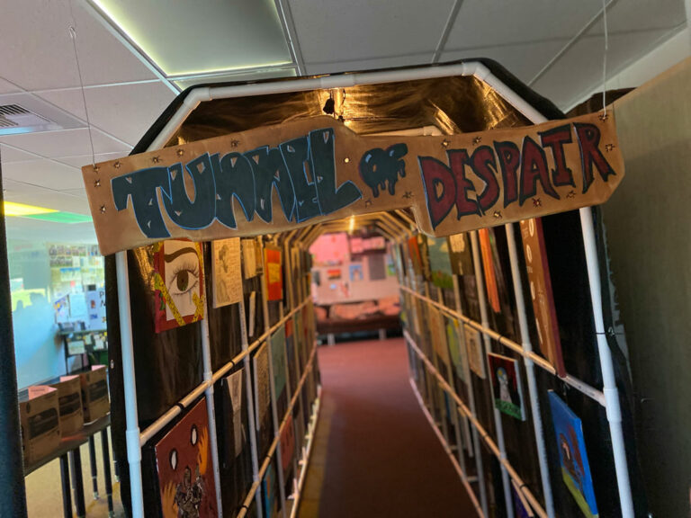 Students at Charter School serve their unhoused neighbors  