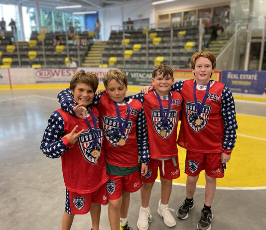 Hudson Ledwith excels in the box, lacrosse style