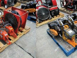 Local company hosts donation to Ukraine’s firefighters