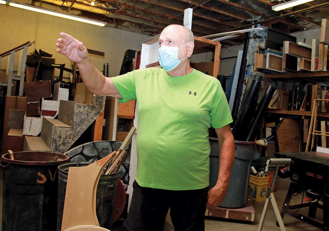 South Valley Civic Theatre's warehouse is epicenter of season