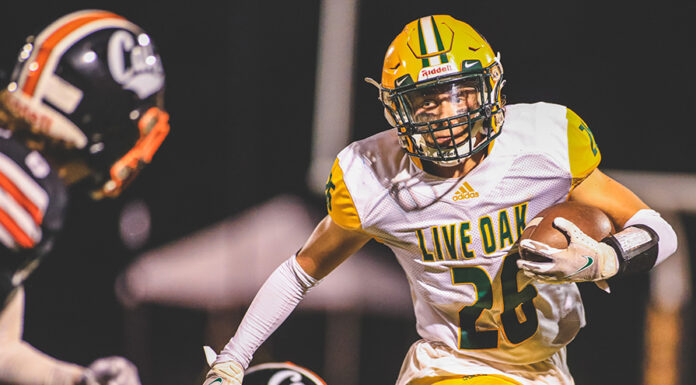 Live Oak High football team looks to improve through bye week