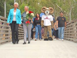 Gavilan College dedicates new bridge to longtime faculty member gavilan college susan dodd crossing bridge