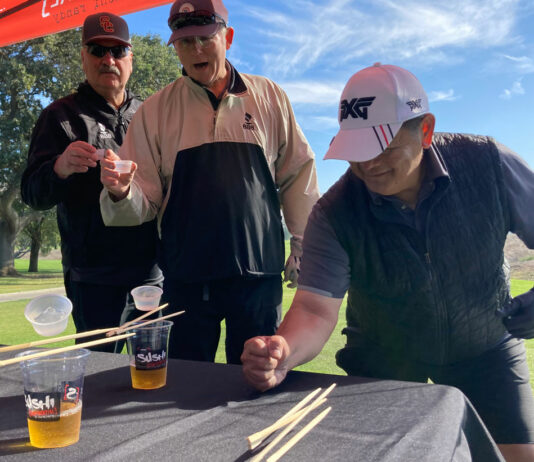 Driving, putting for a cause, community