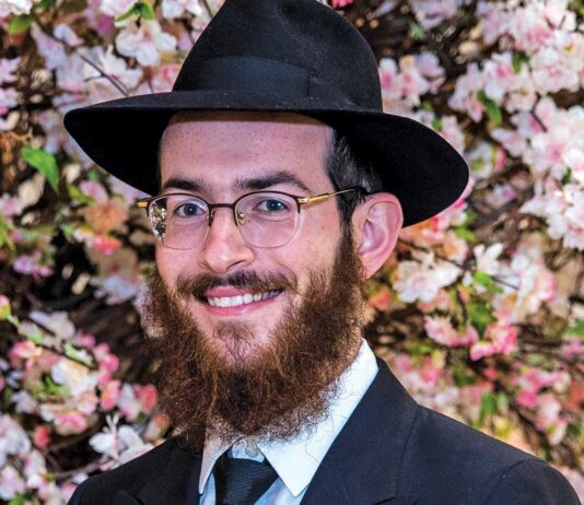 Rabbi Mendel Liberow: Have you noticed those curious-looking structures? Rabbi Mendel Liberow