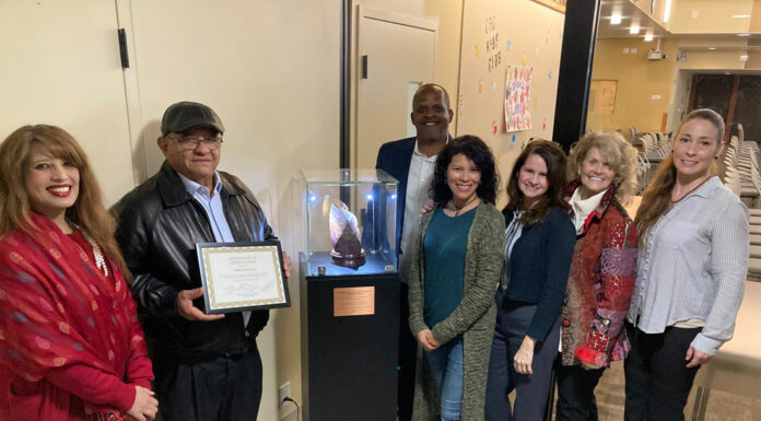 Morgan Hill unveils ‘The Eagle’ Poppy Jasper sculpture