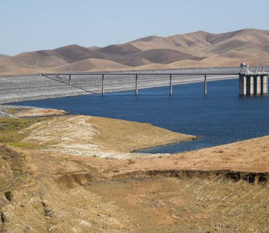 State water storage at healthy levels san luis reservoir drought