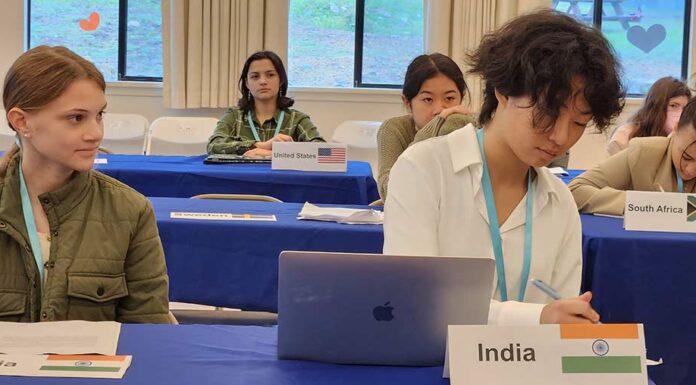 Mount Madonna School hosts regional Model United Nations for youth mount madonna school model united nations