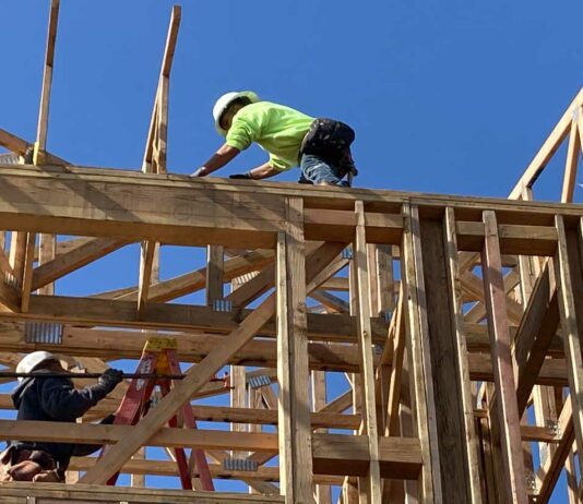 Housing construction abounds