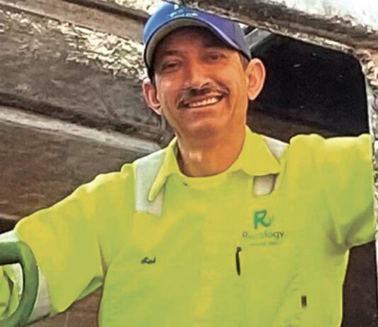 Recology South Valley garbage collector among top truck drivers in the country Recology South Valley refuse collector Salvador Plascencia truck driver