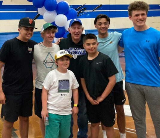 Morgan Hill celebrates ‘Coach’ Green with Britton Gym renaming