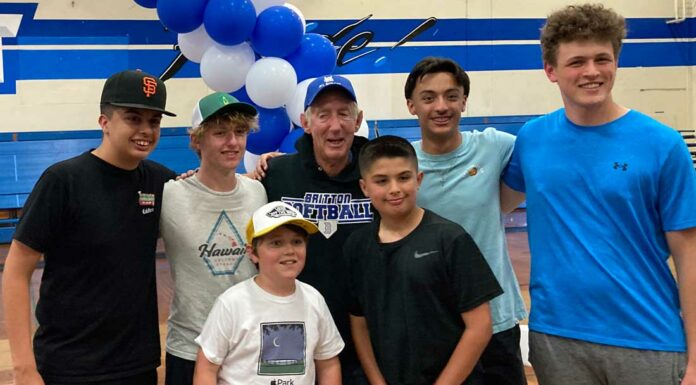 Morgan Hill celebrates ‘Coach’ Green with Britton Gym renaming