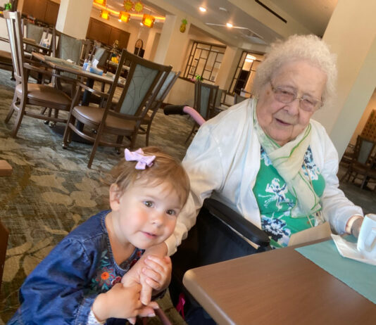 Love spans a century for local family