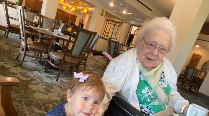 Love spans a century for local family