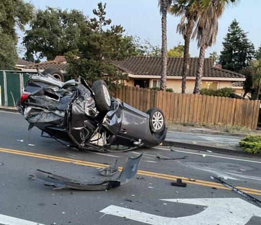 Multiple injuries reported in three-car traffic accident in Morgan Hill