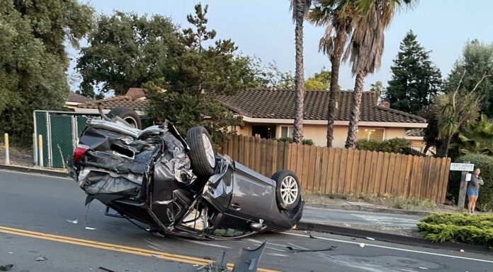 Multiple injuries reported in three-car traffic accident in Morgan Hill