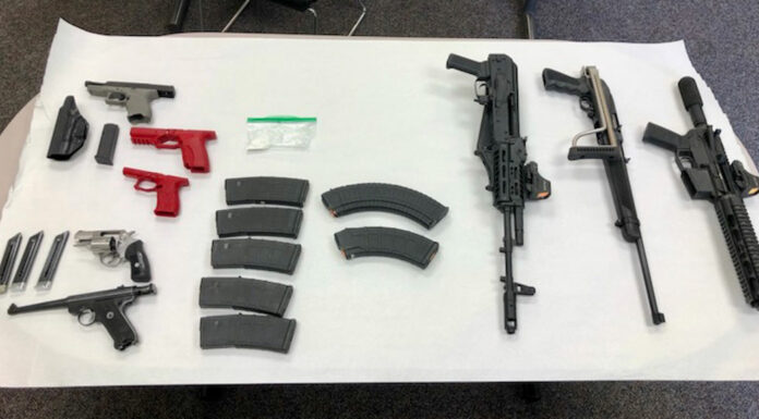 San Martin suspect, barred from owning firearms, arrested with new cache