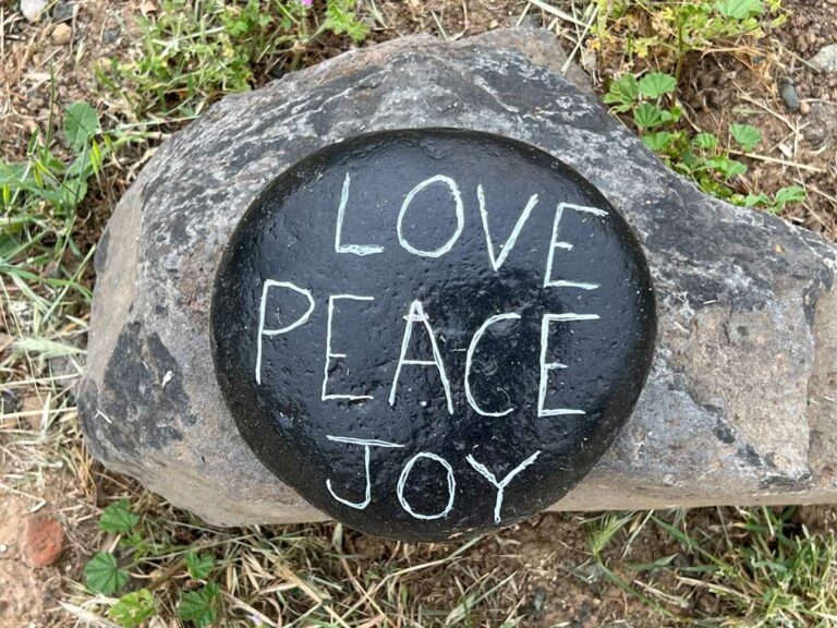 Religion: Love, peace and joy