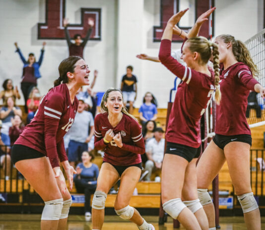 Bulldogs girls volleyball on verge of becoming league contender