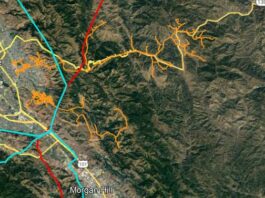 PG&E helicopters patrol for trees that pose wildfire risk pacific gas and electric pg&e helicopter patrol map
