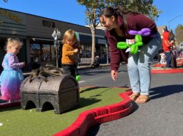 Kids, families flock to downtown trick-or-treat event