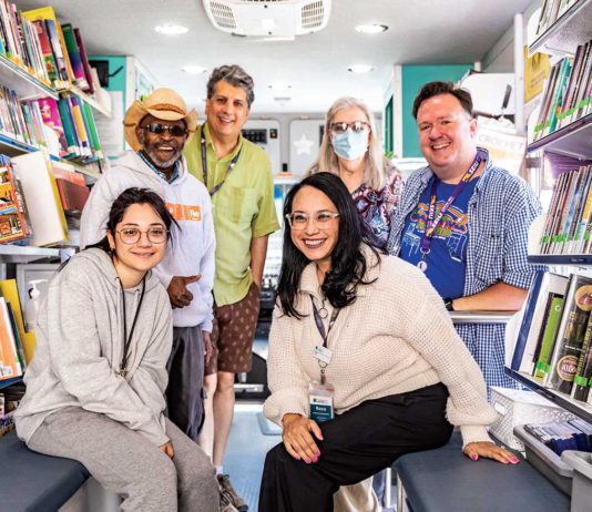 Santa Clara County Bookmobile team describes service to the community Santa Clara County Library District bookmobile