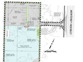 San Martin toilet storage project delayed monterey road toilet storage site plan
