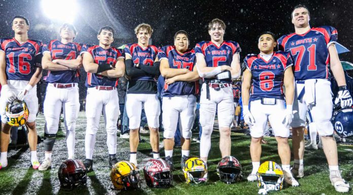 Local football players compete in Wedemeyer all-star game